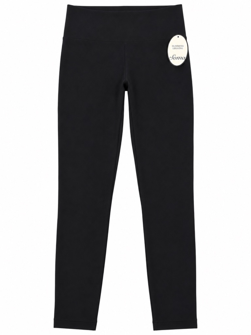 New - Soma Slimming Black High Waist Leggings | Size Small